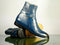 Awesome Handmade Men's Blue Leather Jodhpur Strap Boots, Men Ankle Boots, Men Fashion Boots