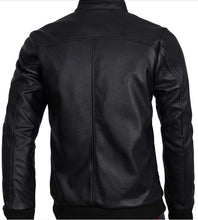 Load image into Gallery viewer, New Men&#39;s Black Leather Fashion Jacket, Black Jacket For Men - theleathersouq