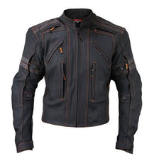 Load image into Gallery viewer, Stylish Men’s Vulcan VTZ-910 Motorbike Street Leather Jacket - theleathersouq
