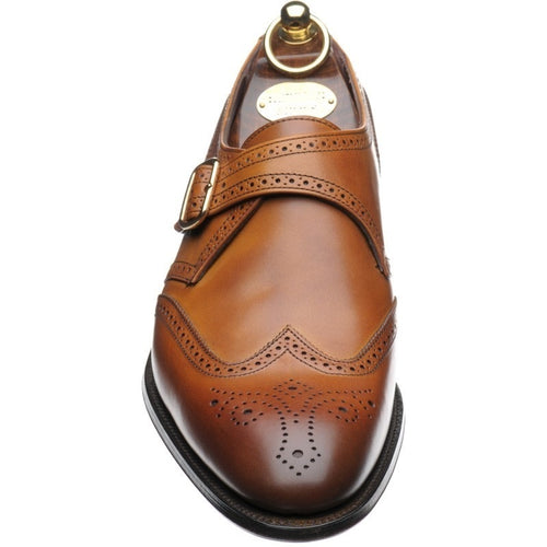 Stylish Handmade monk strap shoes for men. men wingtip Brogue leather shoes - theleathersouq