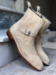 Beige deals colour boots
