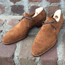 Load image into Gallery viewer, Super Hot Handmade Men’s Suede Stylish Loafers Shoes, Men’s Brown Color Slip On Shoes - theleathersouq