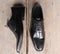 Men's Handmade Black Alligator Leather Brogue Shoes - theleathersouq