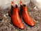 Handmade Men's Tan Leather Chelsea Boots, Men Ankle Boots, Men Designer Fashion Boots - theleathersouq