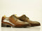Handmade Men's Brown Color Leather Split Toe Lace Up Shoes, Men Designer Dress Formal Luxury Shoes - theleathersouq