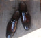 Elegant Handmade Men's Dark Brown Color Leather Monk Strap Shoes, Men Designer Dress Formal Luxury Shoes - theleathersouq