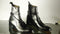 Handmade Men's Black Leather Jodhpur Boots, Men Ankle Boots, Men Designer Boots
