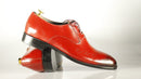 Awesome Handmade Men's Burgundy Leather Brogue Toe Lace Up Shoes, Men Dress Formal Shoes