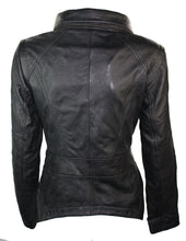 Load image into Gallery viewer, Stylish Brand New Women&#39;s Fashion Motorcycle Cow Leather Slim fit Jacket - theleathersouq