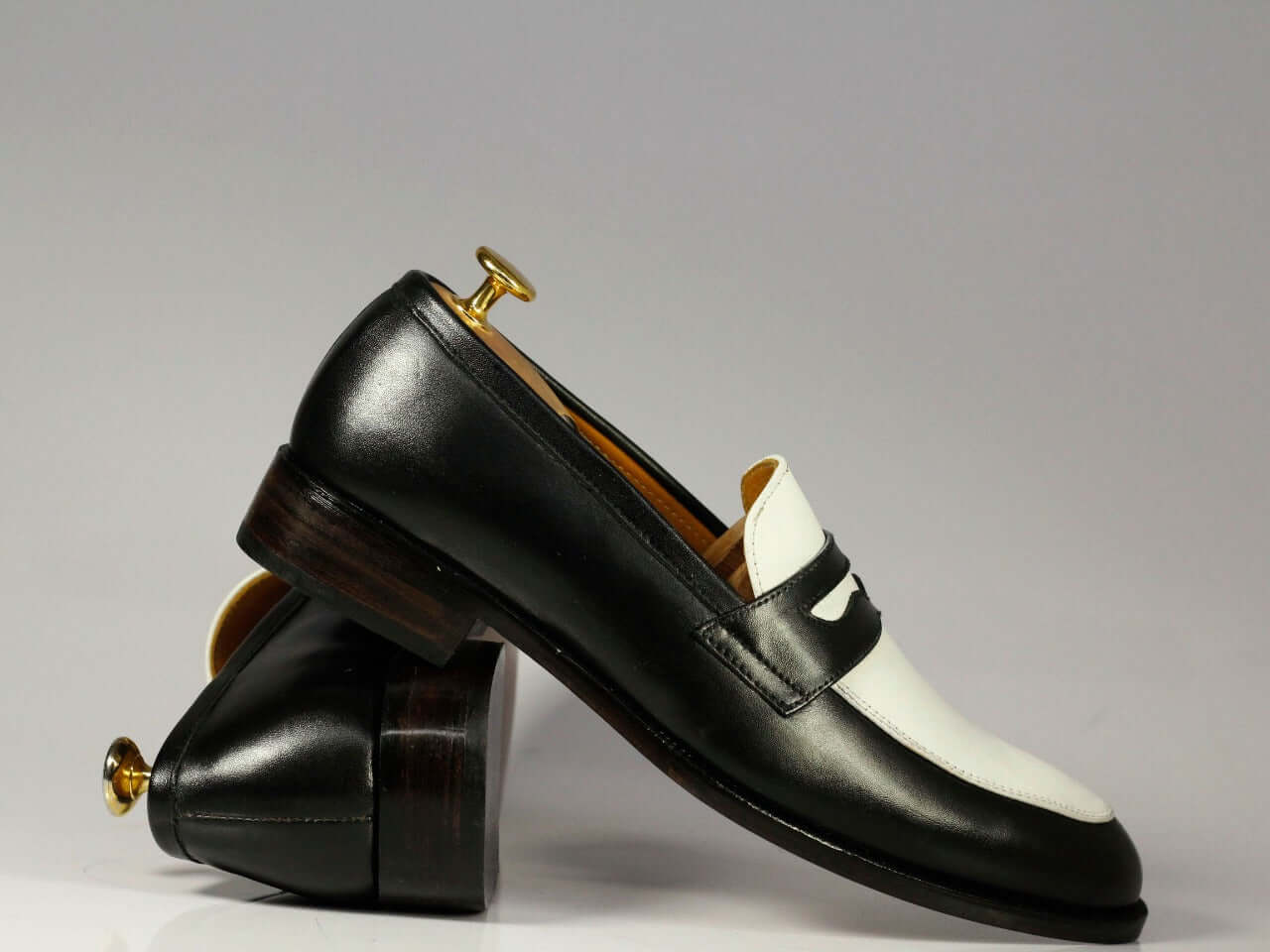 Decent Black Loafer Handmade Leather Shoes